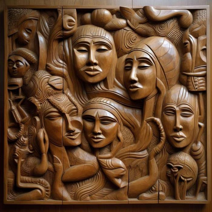 نموذج ثلاثي الأبعاد لآلة CNC 3D Art 